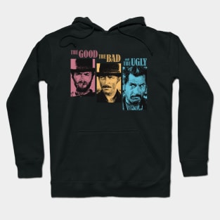 Vintage the good the bad and the ugly Hoodie